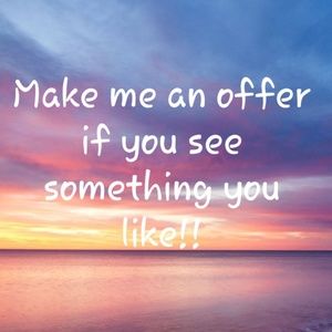 Reasonable offers accepted!!